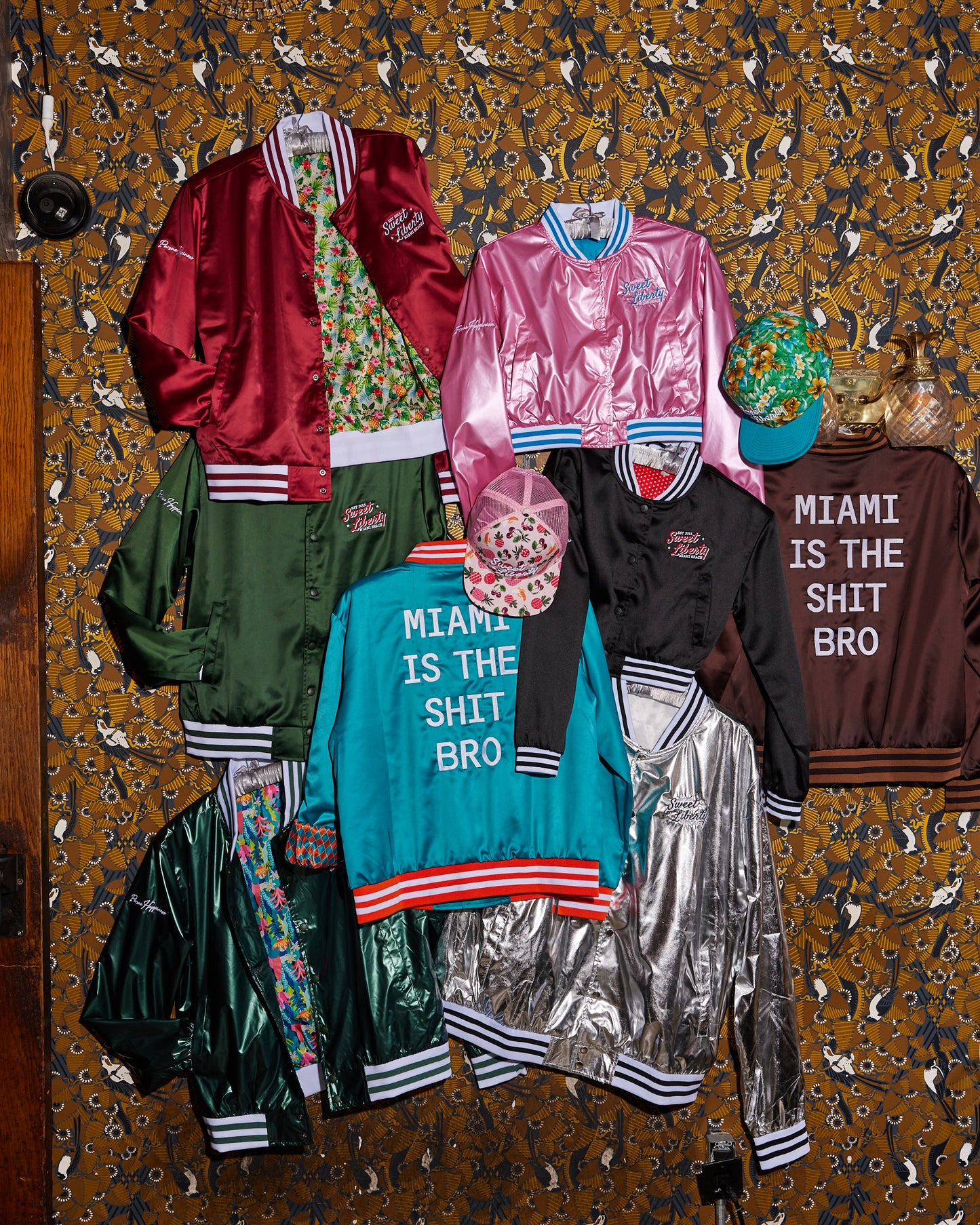 Bomber Jacket - MIAMI IS THE SHIT BRO